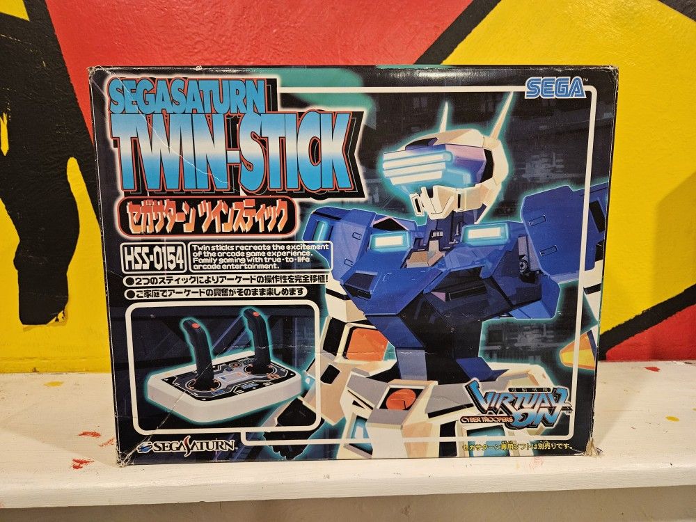 Japanese Import RARE collector Item. Sega Saturn/PS1 Twin Stick