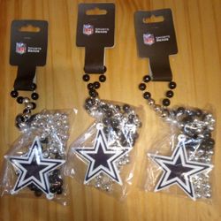 Dallas Cowboys Beaded Necklaces New $4 Each Must Pick Up In Edinburg No Holds 