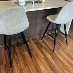 Stylish Tall Counter-Height Chairs – Great for Kitchen Island