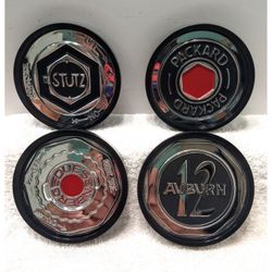 Vintage (1984) ~ Early American Automobile Drink Coasters - Set of 4