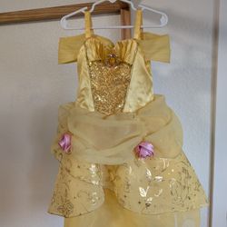 Belle Beauty & The Beast dress from  bippity boppity boutique at Disneyland