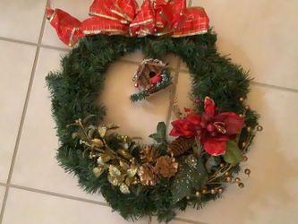 15”Wreath Christmas Decoration decor