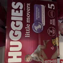 Huggies Little Movers Size 5