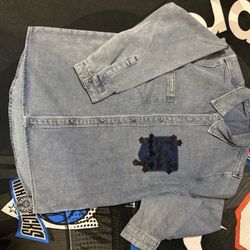 Chrome Hearts Denim Jean Shirt