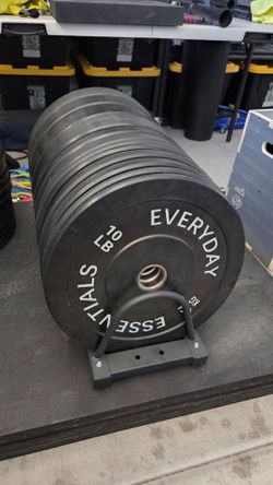 Olympic size bumper plates