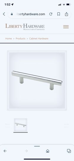 Liberty Hardware 3 Inch Center To Center Bar Cabinet Pull