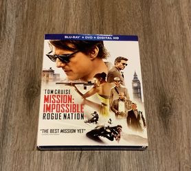 Mission: Impossible Rogue Nation Blu-ray + DVD + Digital