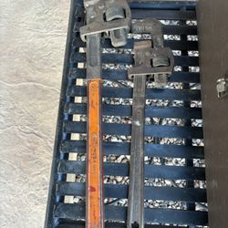Two Vintage Pipe Wrenches 24” And 18” Both For $20