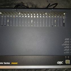 GBC PB2600 CombBind Electric Binder