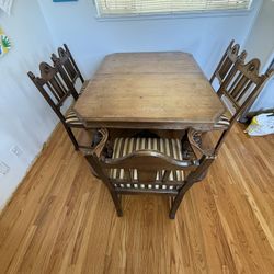 Dining room table- Antique- Oak