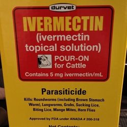 Ivermectin Topical Solution for animals 