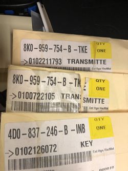 Audi Key Fobs