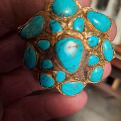 Vintage Terqiouse Pendant 