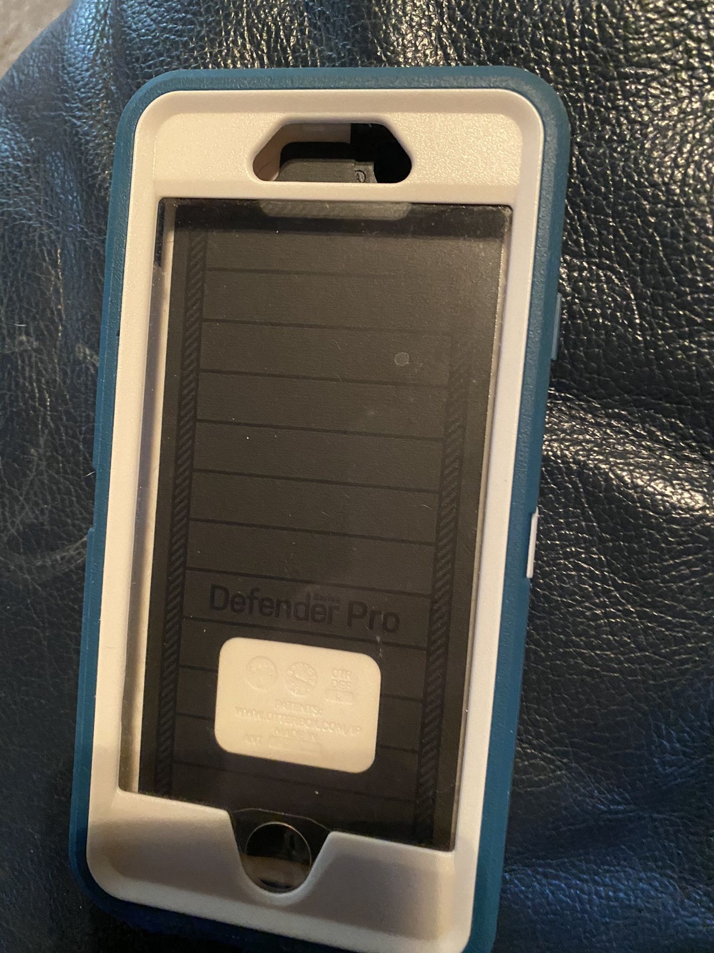 Otter box iPhone 6s blue case