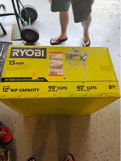 RYOBI table saw