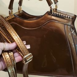 Bronze Handbag