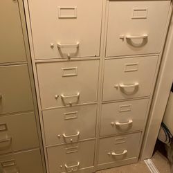 White Filing Cabinets 
