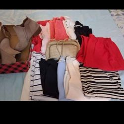 Early bird 2 ..fall winter Ladies Designer clothing lot sz m l Liz Claiborne Croft Barrow Jones wear