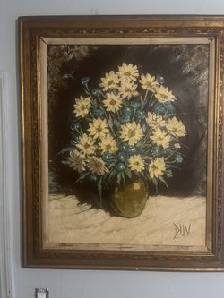 Flores En Búcaro De DUV 24x30