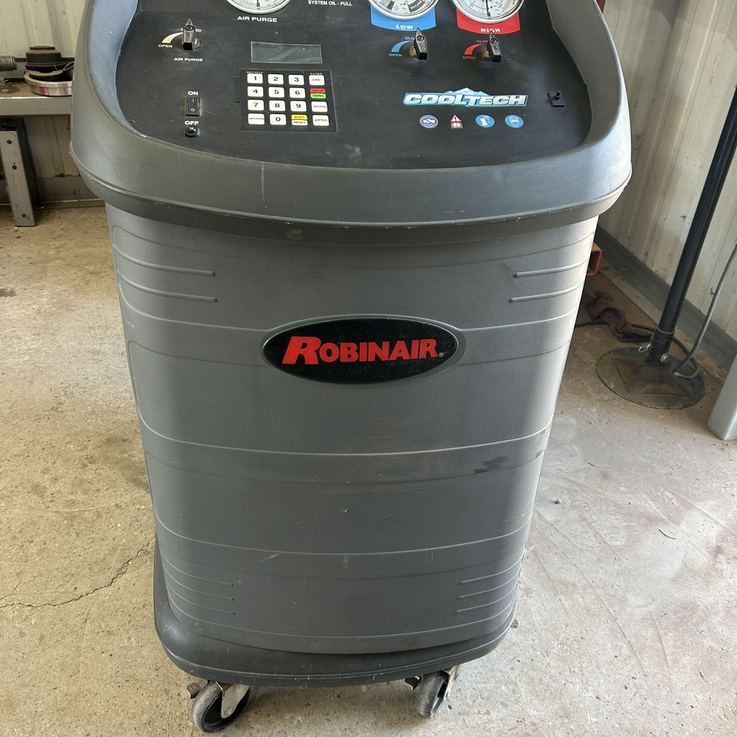 Robinair 17800B Refrigerant Recovery Machine Refrigerant Recover ...