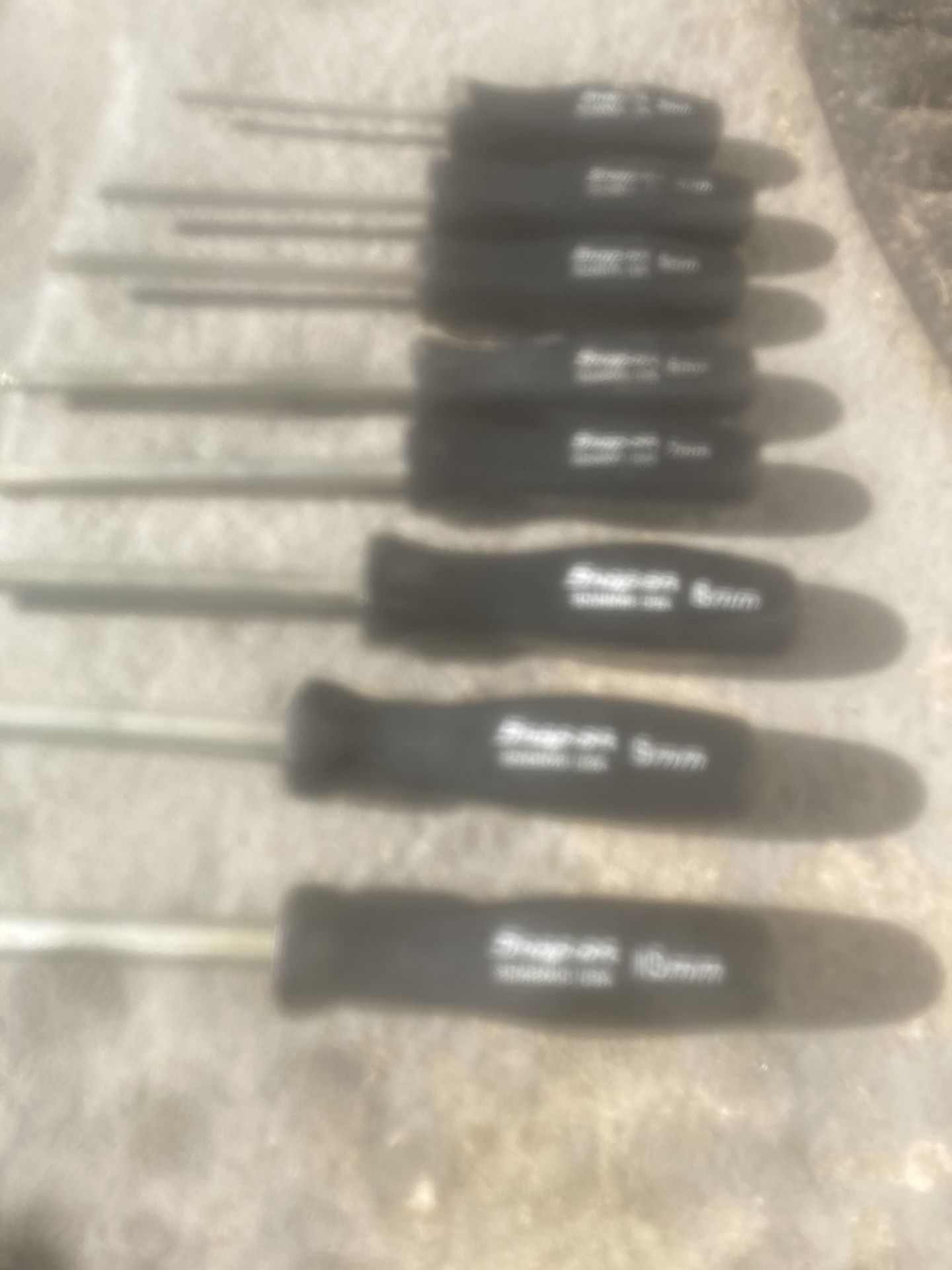 Allen Swivel Screwdrivers Set Of 8 Brand New Snap On