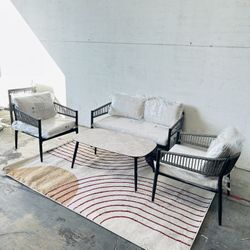 4pc Outdoor Patio Furniture Set 