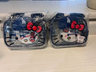 Brand new Dodgers × Sanrio Hello Kitty Crossbody Bag with pouch