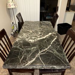 Real Marble Dining Table
