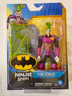DC COMICS . BATMAN NINJA STRIKE . THE JOKER 6 " ACTION FIGURE .