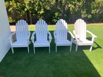 Adirondack Chairs Qty: 4