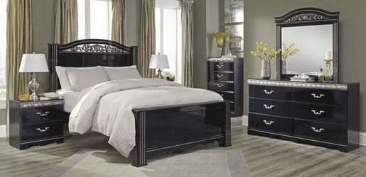 Constellations Black Poster Bedroom Set | B104