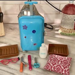 lot of 9 Our Generation 18” doll items