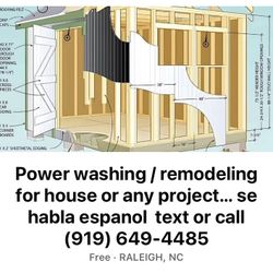 RDU Services Power Washing N Remodeling 