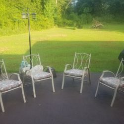 Patio chairs