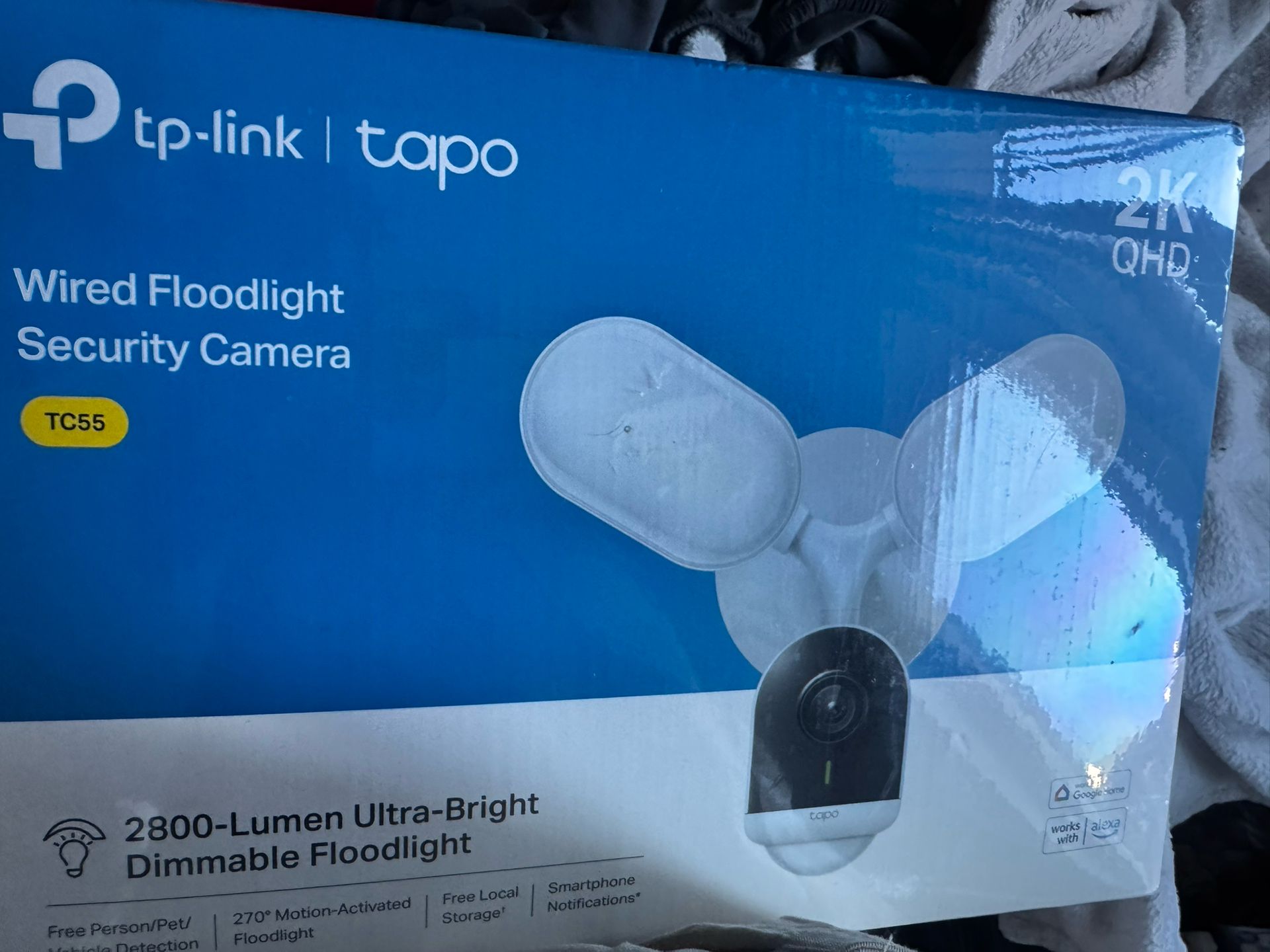 TP-Link Wired Floodlight Security Camera