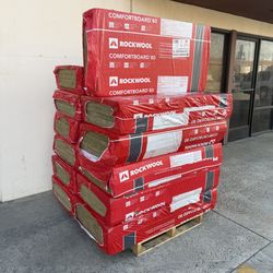 ROCKWOOL R-6.3 Comfortboard 80 1-1/2 in. x 24 in. x 48 in. Stone Wool Insulated Sheathing Board (48 sqft)