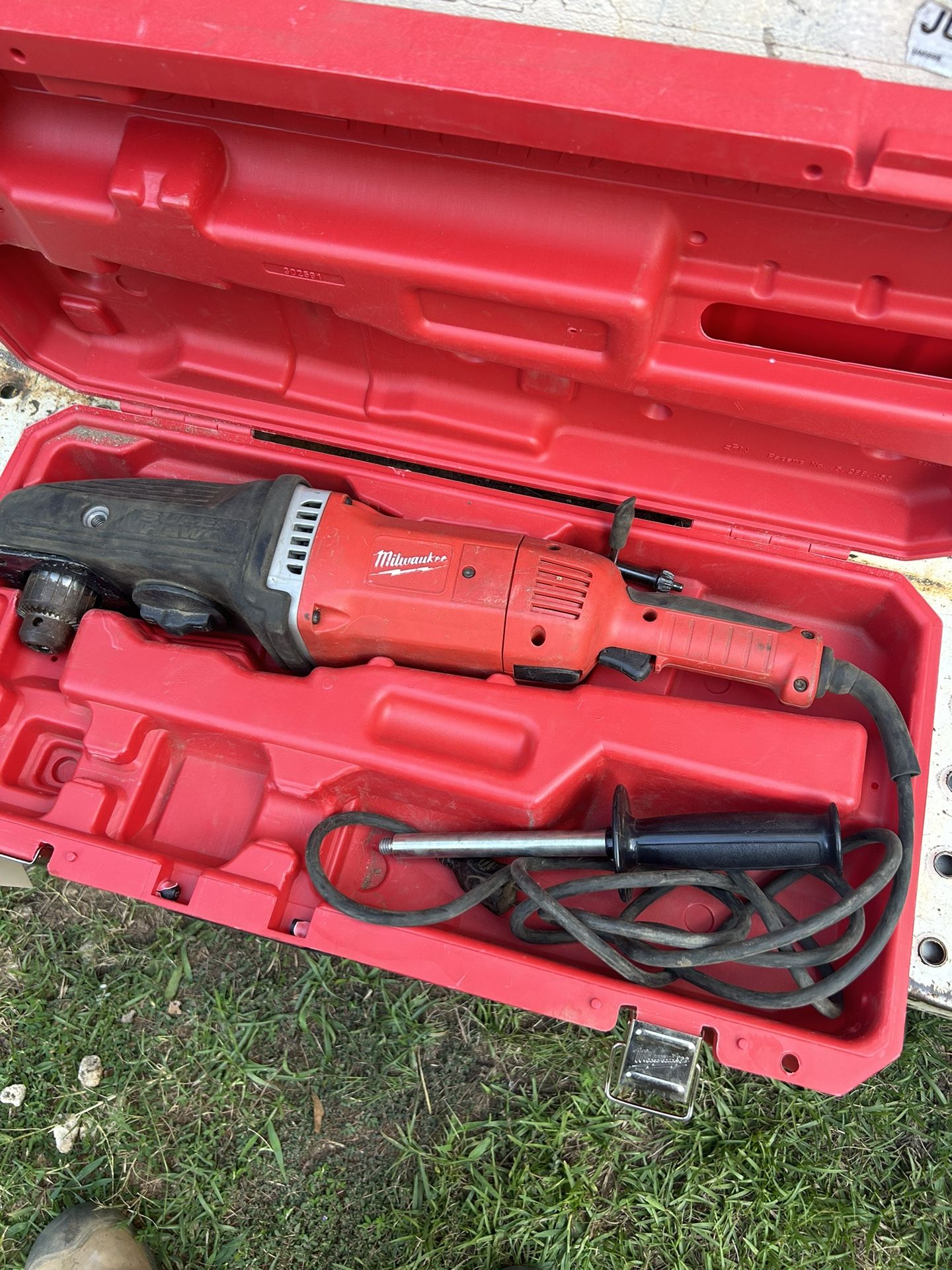 Milwaukee Super Hawg Drill
