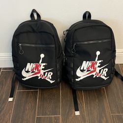 Black Nike Air Jordan Backpack $30 EACH