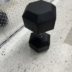 70-Pound Hex Dumbbell - (One -1)