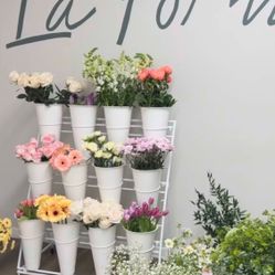 Flower Stand with Buckets 