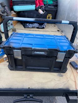 Husky Toolbox Loaded With Tools –