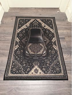Mercedes AMG area rug