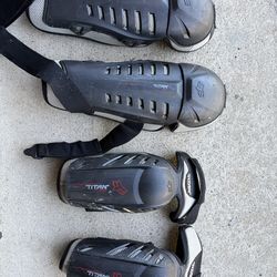 Fox titan race elbow and new guards