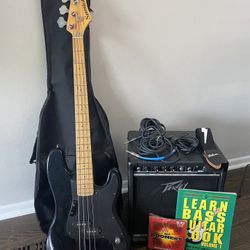 Bass Guitar and Amp Package