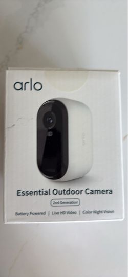 Arlo essential outdoor camera - NEW
