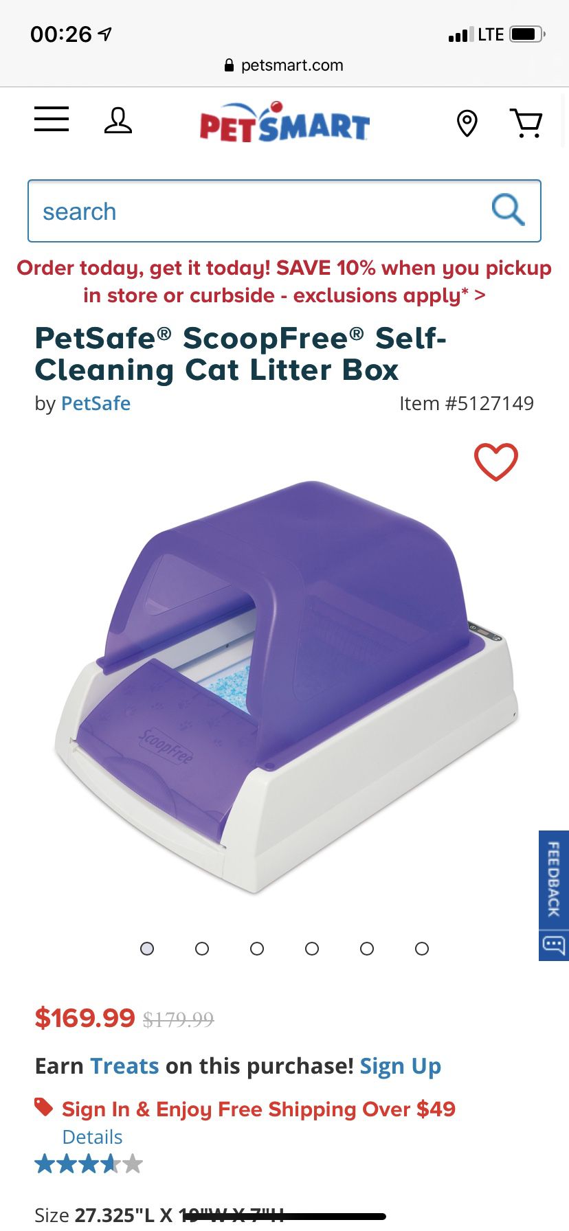 New never opened Scoopfree automatic Ultra Litter Box