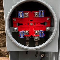 Electric panel for parts