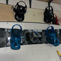 2 like new snowboards!!!!!