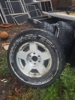 Chevy silverado tires