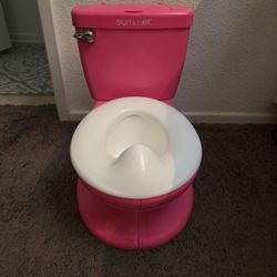 Pink Potty With Flusher That Makes Noise